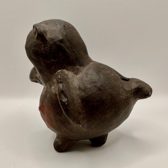 Vintage Handmade Clay Owl Whistle from France - Picture 8 of 11